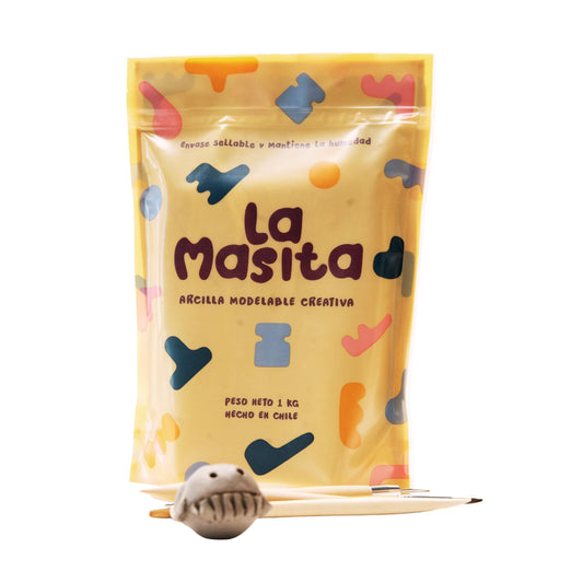 Manualidades de arcilla para vacaciones de invierno con niños La Masita