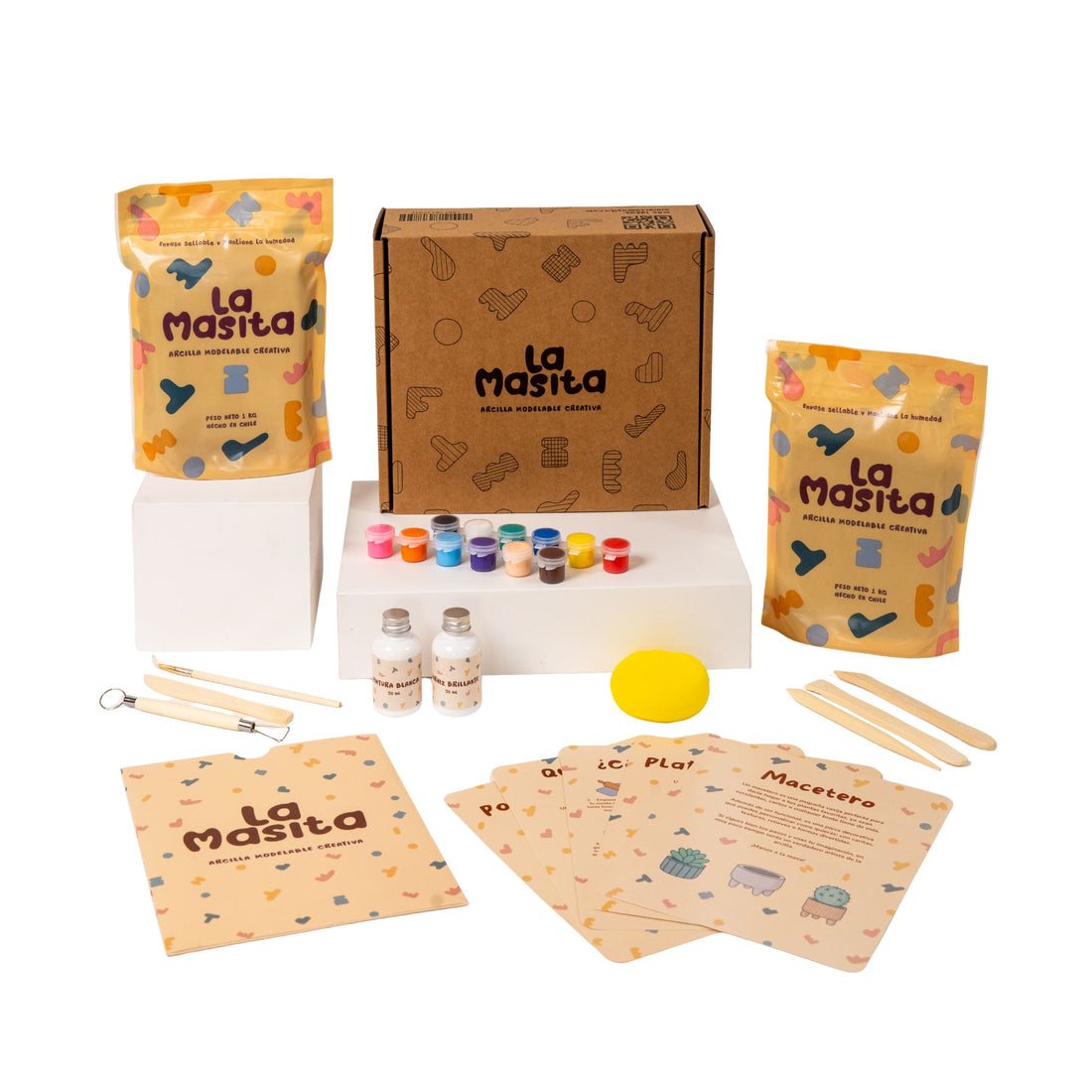 Kit Cerámica Pro La Masita — actividades creativas para niños sin pantallas